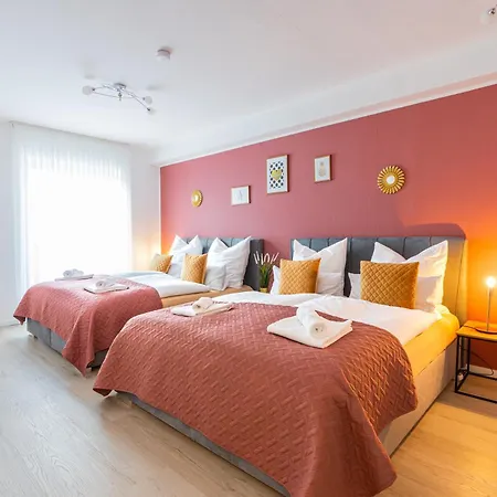 Golden Design Apartment, Zentral, Familie Und Business, 1000 Mbit